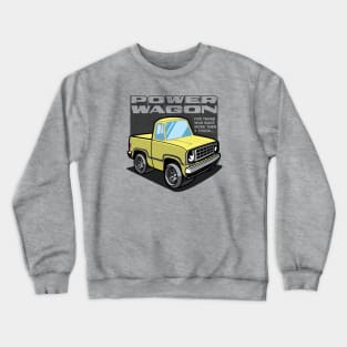 Bright Yellow Power Wagon Crewneck Sweatshirt